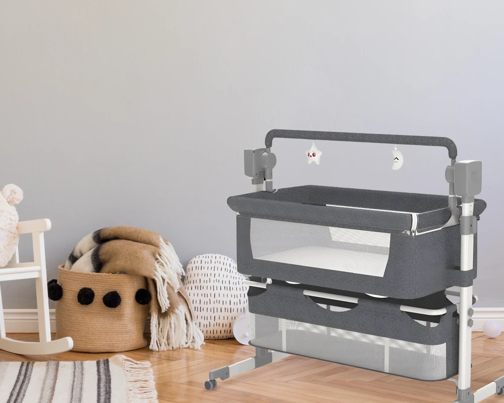 newborn rocking bassinet